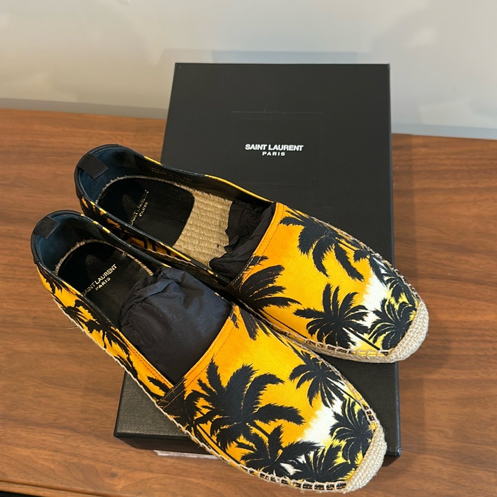 New in box - Saint Laurent espadrille. Men’s 43 1/2